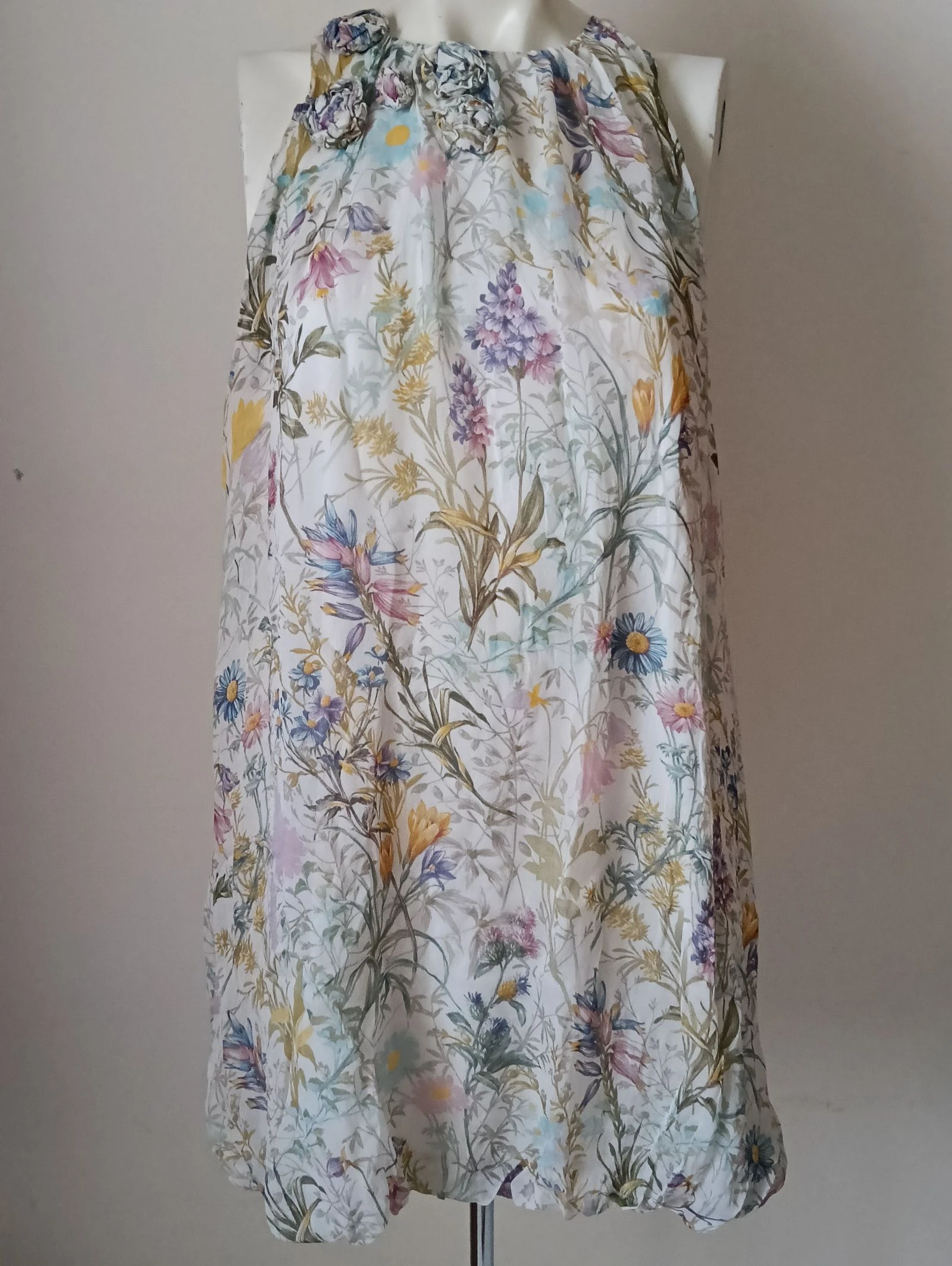 Vestido Zara seda